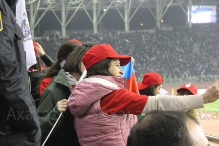 "Qarabağ"ın xanım azarkeşləri - FOTOLAR