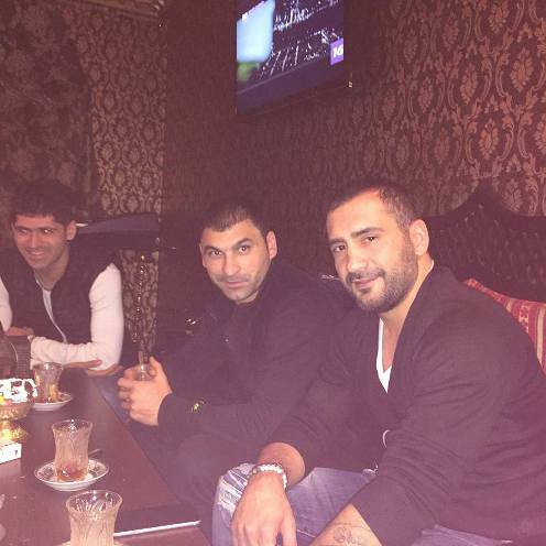 Sabiq "Qalatasaray"lı Bakıda - FOTO