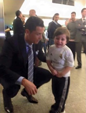 Ronaldo Heydərlə görüşdü, dünya ağladı - VİDEO
