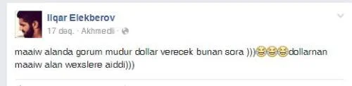 İdmançılarımız manatın ucuzlaşmasına belə reaksiya verdi - FOTO 