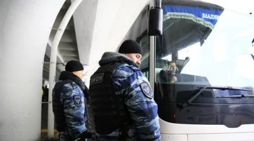Ruslar "Fənərbaxça"nı Moskvada belə qarşıladı - FOTOLAR 