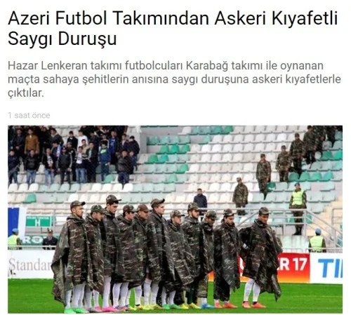 “Xəzər Lənkəran”ın addımı Türkiyə mətbuatında - FOTOLAR 