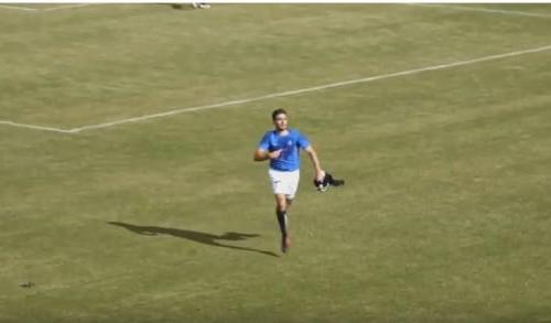 Serb futbolçudan Azərbaycana qarşı tərbiyəsizlik - VİDEO