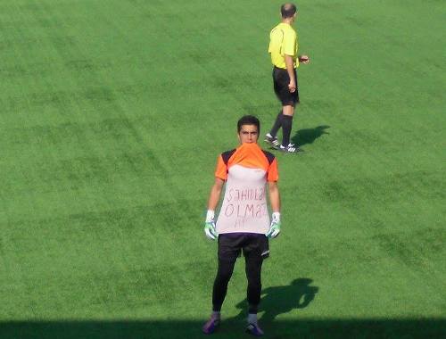 Futbolçulardan ordumuza dəstək - FOTO