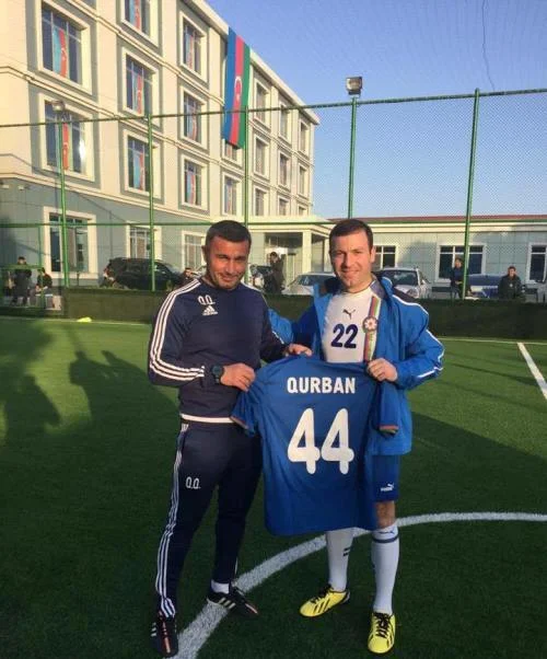AFFA-dan Qurban Qurbanova hədiyyə - FOTO 
