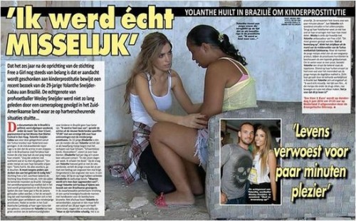 Futbolçunun xanımı 3700 gənc qızı fahişəlikdən qurtardı - FOTO