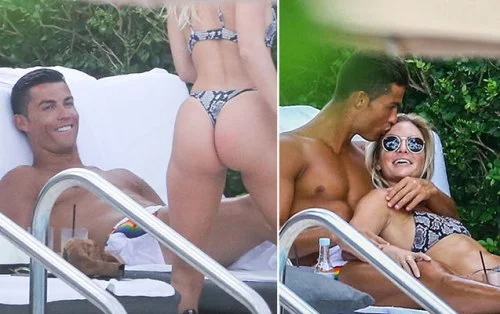 Ronaldo və sevgilisi istirahətdə - FOTO/VİDEO 