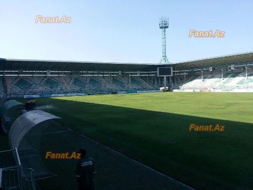 "Xəzər Lənkəran"ın stadionunda son durum - FOTO 