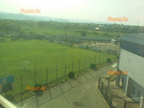 "Xəzər Lənkəran"ın stadionunda son durum - FOTO