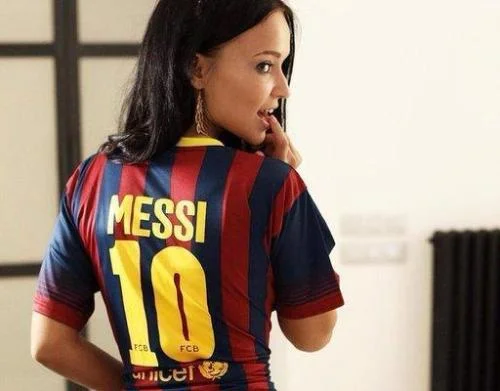 Ukraynalı modeldən Messi etirafı - FOTO 
