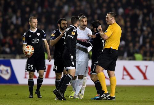 "Qarabağ"ın qənimi cəzalandırıldı - FOTO