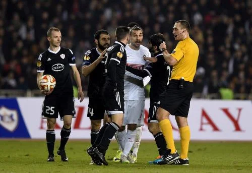 "Qarabağ"ın qənimi cəzalandırıldı - FOTO 