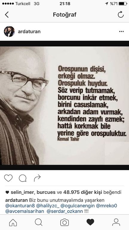 Arda Turandan şok paylaşım: "Fahişənin..."
