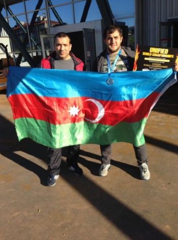 İdmançımız İtaliyada gümüş medal qazandı - FOTO
