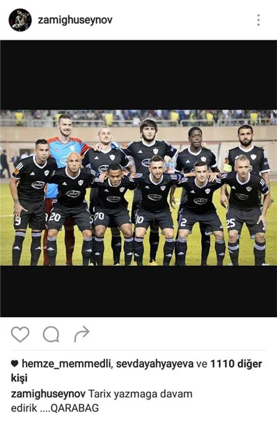 "Qarabağ" məşhurları necə sevindirdi? - FOTOLAR 