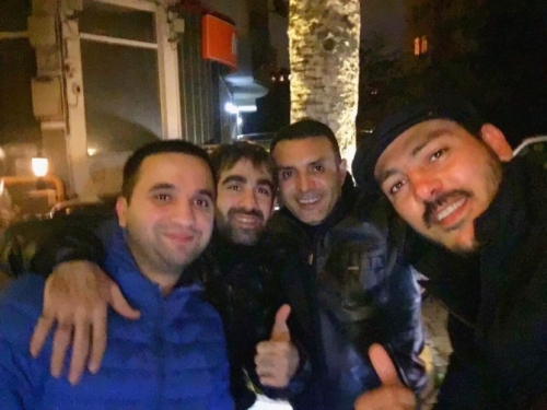 Məşhur idmançılarımız hamamda - FOTO