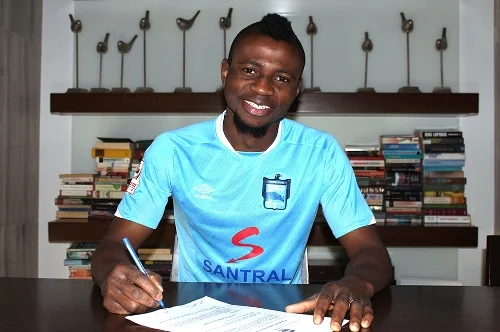 Nigeriya millisinin üzvü rəsmən "Zirə"də - FOTO 