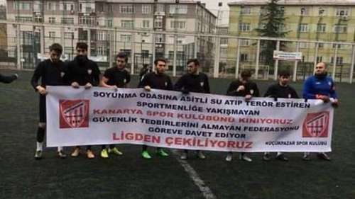 Futbol klubundan görünməmiş etiraz aksiyası - FOTO