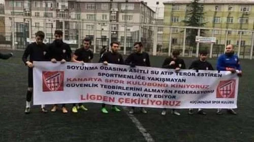 Futbol klubundan görünməmiş etiraz aksiyası - FOTO 