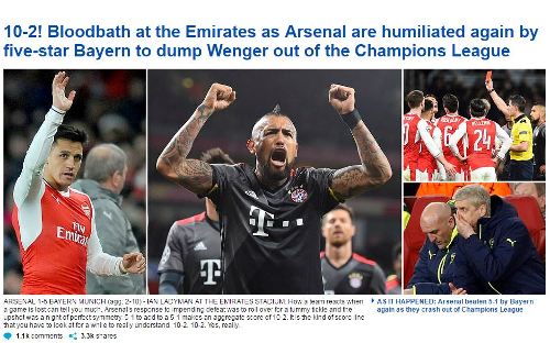 "Qan vannası", "zibil qutusu", utanc - "Arsenal" manşetləri