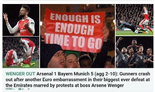 "Qan vannası", "zibil qutusu", utanc - "Arsenal" manşetləri 