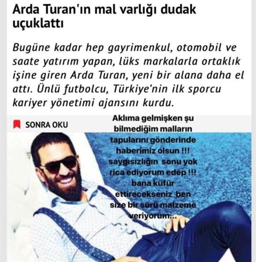 Arda Turan özündən çıxdı: "Söyüş söydürəcəksiniz"