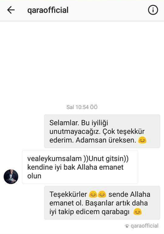 Qara Qarayevdən xeyirxah addım - FOTO