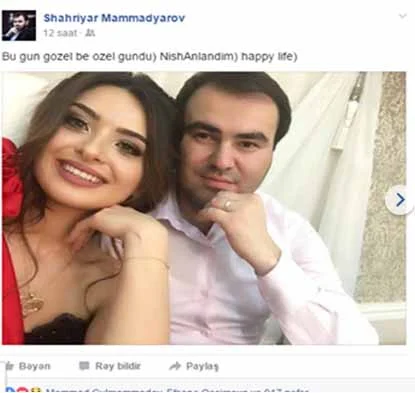 Şəhriyar Məmmədyarov bu xanımla evlənir: ikinci dəfə - FOTO 
