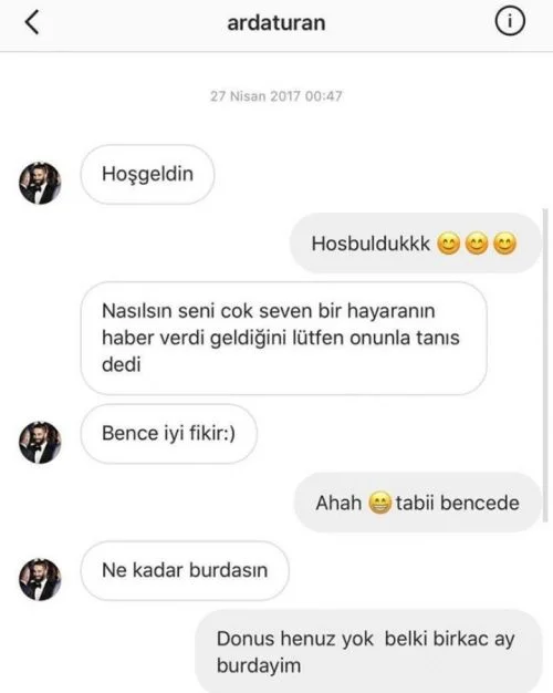 Arda Turanın mesajları sosial medianı qarışdırdı - FOTO 