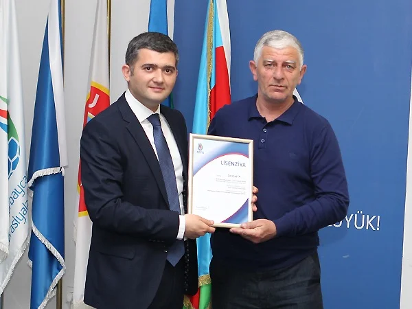 AFFA lisenziyaları payladı, mükafat verdi - FOTOLAR 