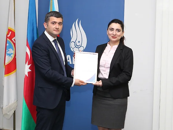 AFFA lisenziyaları payladı, mükafat verdi - FOTOLAR 