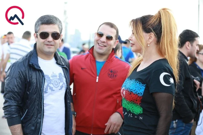 Generallar yürüşdə - FOTOLAR 