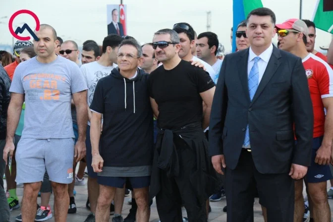 Generallar yürüşdə - FOTOLAR 
