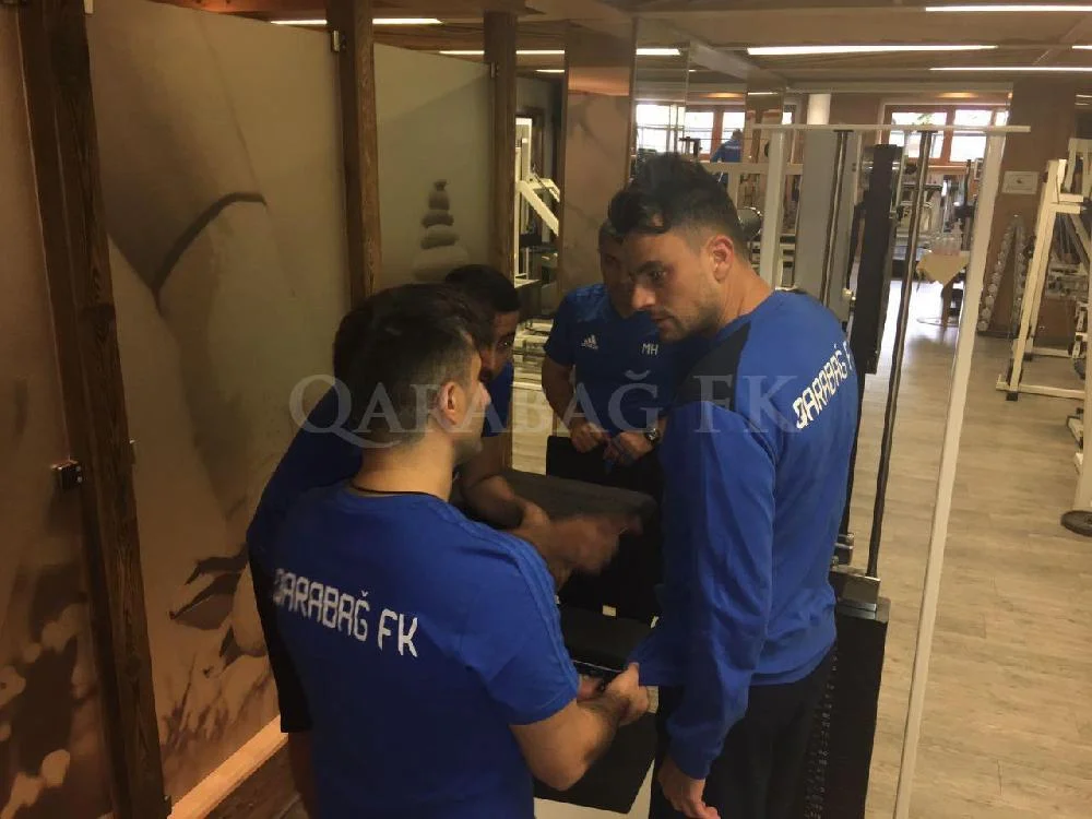 “Qarabağ”ın Avstriya hazırlığı başladı - FOTOLAR 