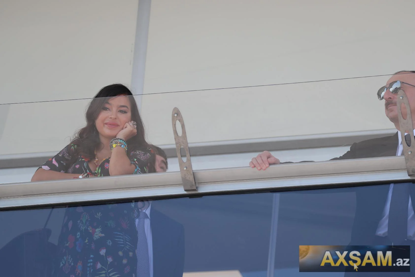 Prezident və ailəsi "Formula 1"in açılış mərasimində - FOTOLAR 