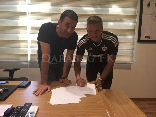 "Legia"nın kapitanı rəsmən "Qarabağ"da - FOTO 