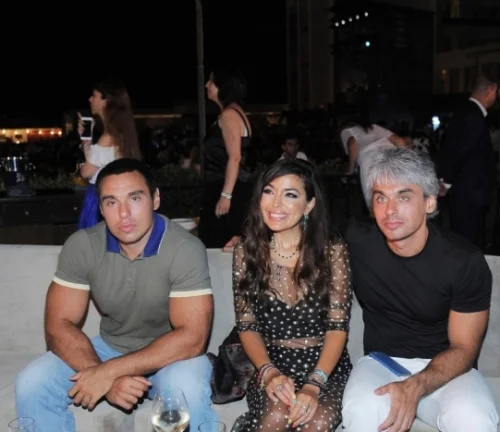 Leyla Əliyeva idmançı bibisi oğlanları ilə birarada - FOTO 
