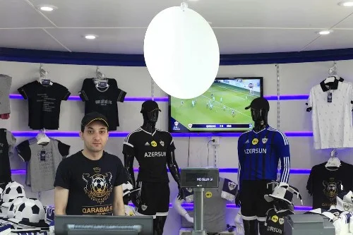 Əzizinəm "Qarabağ"... Bir xanımın azarkeşliyi - FOTOLAR 