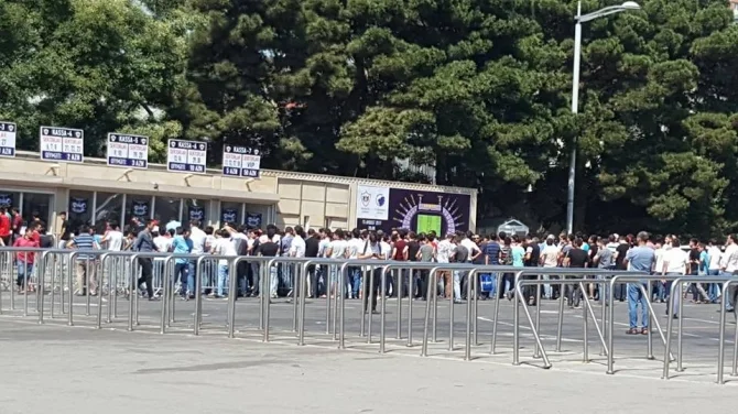 "Qarabağ" "Tofiq Bəhrəmov"da izdiham yaratdı - FOTO/VİDEO 