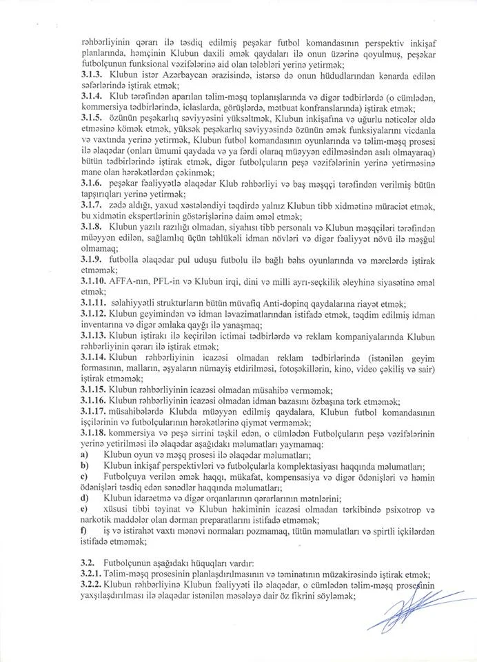 "İnter"dən etiraf: Rauf Əliyevin iki müqaviləsi var 