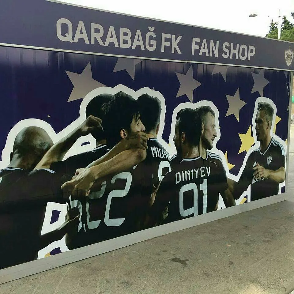 "Qarabağ" "Tofiq Bəhramov"da səyyar fan-şop açdı - FOTO 