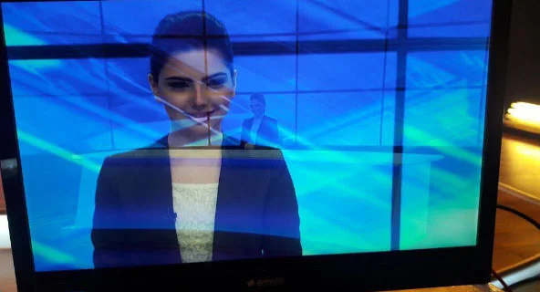 Mahir Mədətov cazibədar teleaparıcıya gül göndərdi - FOTOLAR 