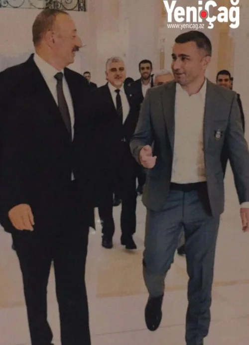 Qurban Qurbanovun İlham Əliyevlə səmimi söhbəti - FOTO 