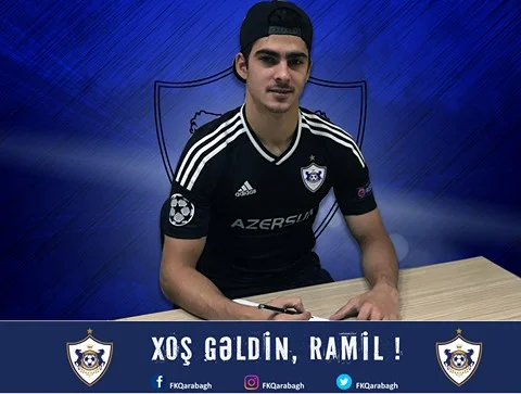 Ramil Şeydayev rəsmən “Qarabağ”da - FOTO 