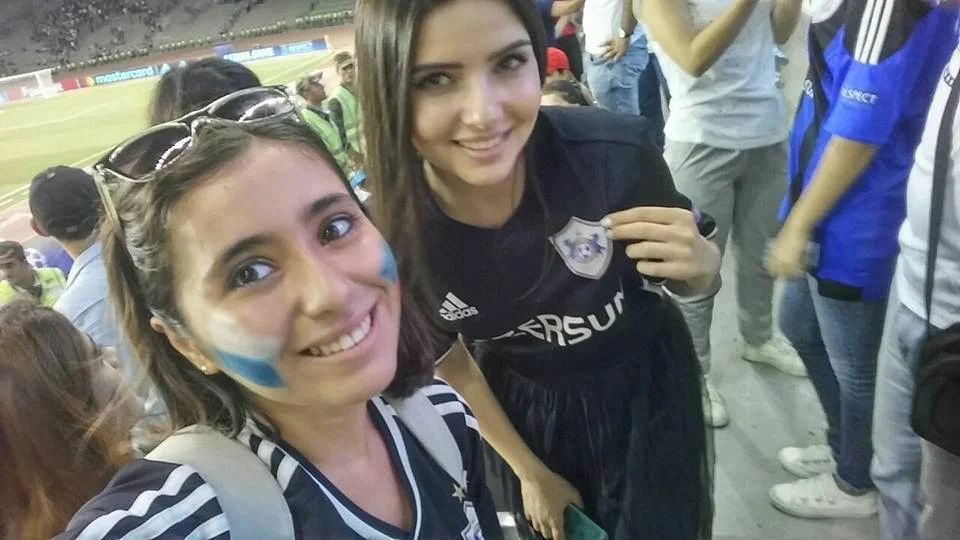 "Qarabağ"ın ən gözəl azarkeşləri - FOTOLAR 