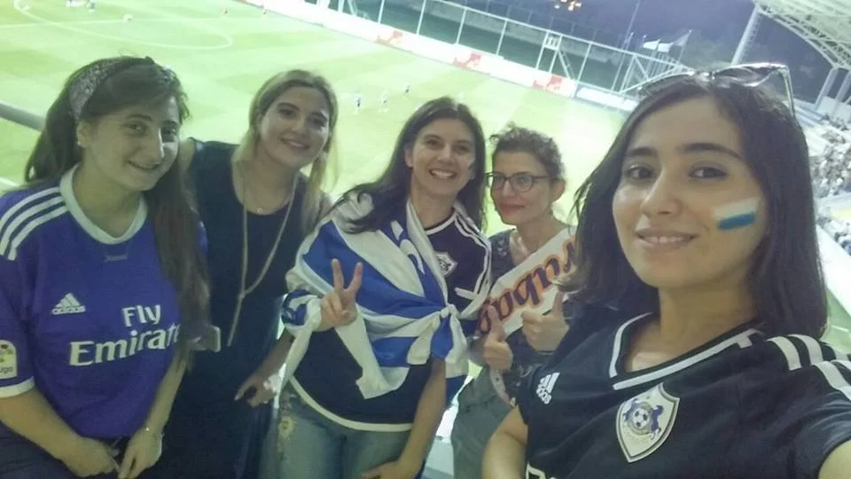 "Qarabağ"ın ən gözəl azarkeşləri - FOTOLAR 