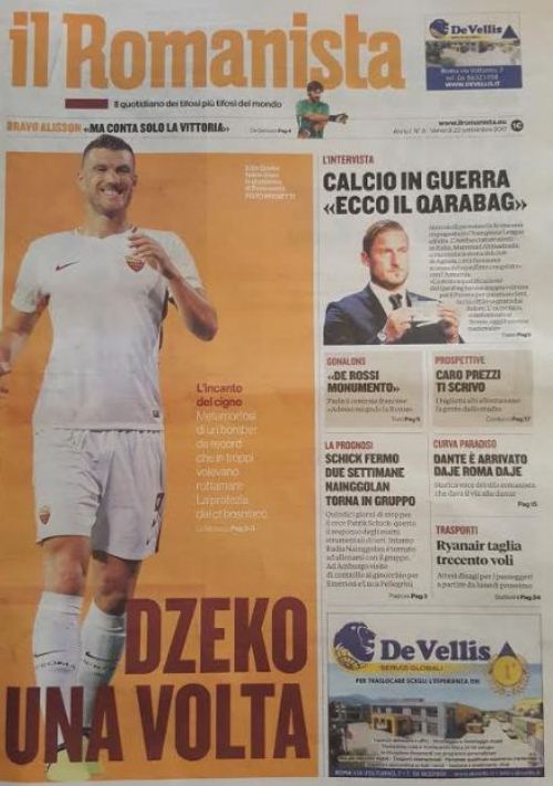"Il Romanista": "Müharibə içində futbol - Bu da Qarabağ"