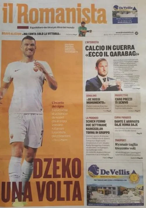 "Il Romanista": "Müharibə içində futbol - Bu da Qarabağ" 