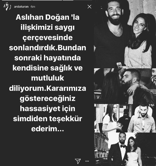 Arda Turan ayrılığı rəsmən açıqladı - FOTO