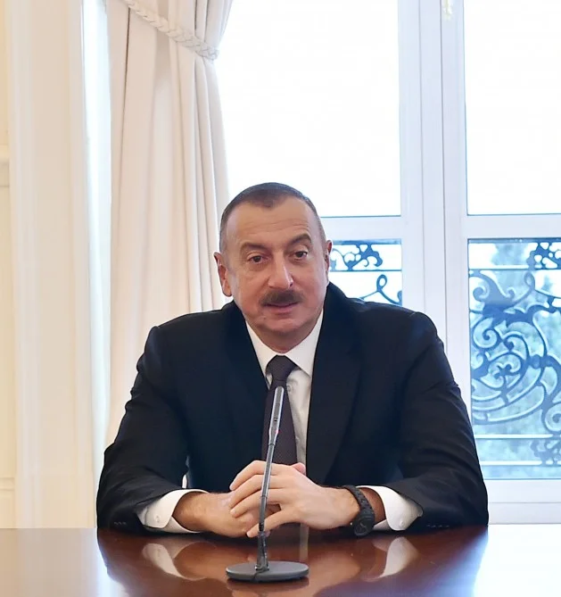 Prezident beynəlxalq idman təşkilatlarının nümayəndələrini qəbul etdi - FOTOLAR 
